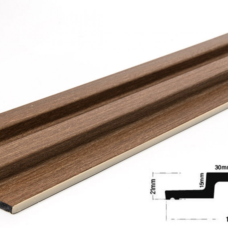 PS PANEL  ΜΕ 3D ΠΗΧΑΚΙΑ 07 RESIDENCE 21/122 mm CLASSIC OAK NewPlan