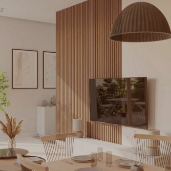 PS PANEL  ΜΕ 3D ΠΗΧΑΚΙΑ 07 RESIDENCE 21/122 mm CLASSIC OAK NewPlan