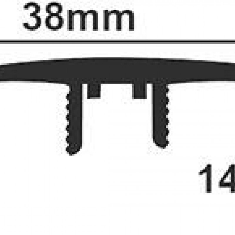 ΠΡΟΦΙΛ ΠΑΡΚΕ ΙΣΟΠΕΔΟ ΓΙΑ ΜΕΓΑΛΗ ΒΑΣΗ ΑΣΗΜΙ  2750mm NewPlan