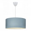 Φωτιστικό οροφής Monahan Megapap υφασμάτινο μονόφωτο χρώμα μπλε 38x20x70εκ.