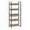 Βιβλιοθήκη Connect Megapap χρώμα florida oak 73x35x172εκ.