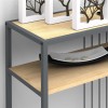 Κονσόλα Kary Megapap χρώμα oak 120x33x90εκ.
