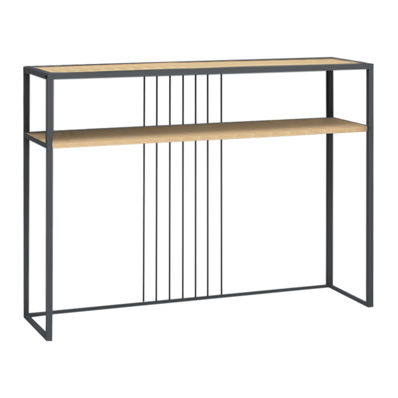 Κονσόλα Kary Megapap χρώμα oak 120x33x90εκ.