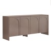 Μπουφές Aurelia Megapap χρώμα μόκα 180x45x80εκ.