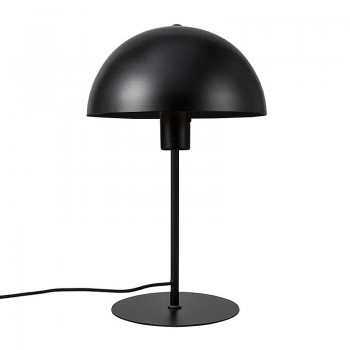 Φωτιστικό επιτραπέζιο Favori Megapap E27 μεταλλικό χρώμα μαύρο Ø25x39εκ.