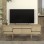 Έπιπλο τηλεόρασης Lava Megapap χρώμα rota oak - ανθρακί 150x35x51,3εκ.