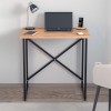 Γραφείο εργασίας Verne Megapap χρώμα pine oak 75x52x73,8εκ.