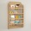 Επιτοίχια βιβλιοθήκη - ραφιέρα Montessori Megapap χρώμα sapphire oak 80x15x132εκ.