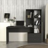 Γραφείο εργασίας Mantra Megapap χρώμα ανθρακί 150x60x152εκ.