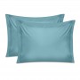 Μαξιλαροθήκες ύπνου Tonne Cotton Box Σετ 2 τμχ χρώμα μέντα 50x70+5εκ.
