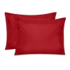 Μαξιλαροθήκες ύπνου Tonne Cotton Box Σετ 2 τμχ χρώμα κόκκινο 50x80+5εκ.