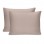 Μαξιλαροθήκες ύπνου Tonne Cotton Box Σετ 2 τμχ χρώμα μπεζ 50x80εκ.