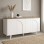 Μπουφές Bono Megapap χρώμα λευκό - sepet oak 150x45x74,6εκ.
