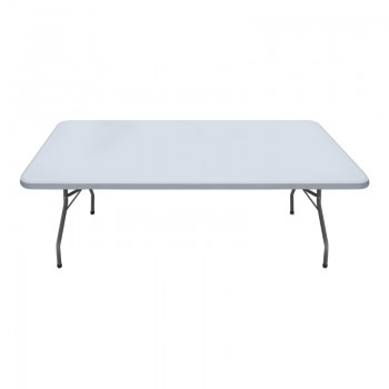 Τραπέζι catering - συνεδρίου Capri Megapap πτυσσόμενο - μονοκόμματη επιφάνεια χρώμα λευκό του πάγου 183x76x74εκ.