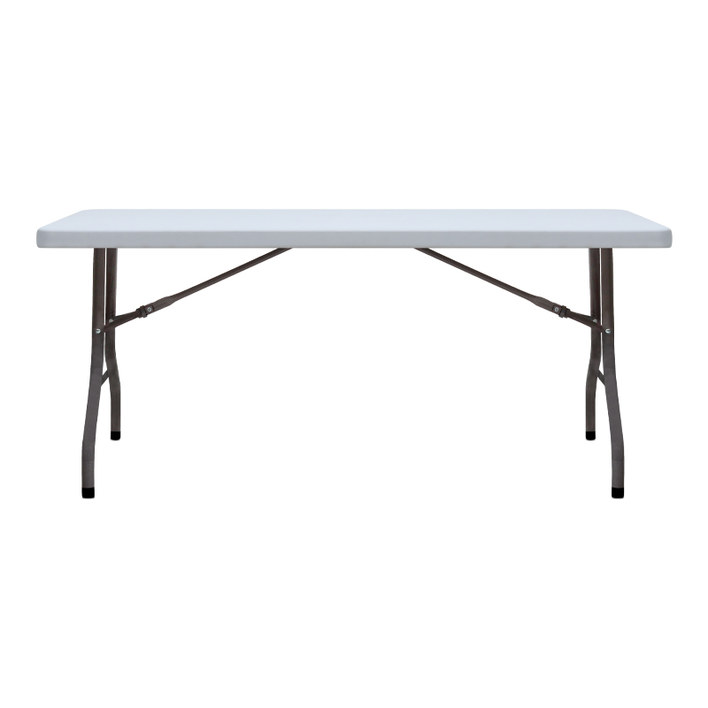 Τραπέζι catering - συνεδρίου Capri Megapap πτυσσόμενο - μονοκόμματη επιφάνεια χρώμα λευκό του πάγου 152x76x74εκ.