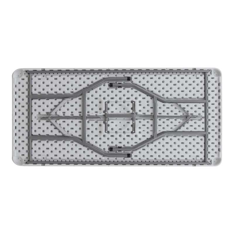 Τραπέζι catering - συνεδρίου Capri Megapap πτυσσόμενο - μονοκόμματη επιφάνεια χρώμα λευκό του πάγου 152x76x74εκ.