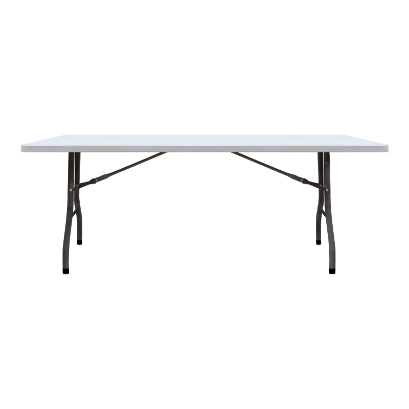 Τραπέζι catering - συνεδρίου Capri Megapap πτυσσόμενο - μονοκόμματη επιφάνεια χρώμα λευκό του πάγου 198x90x74εκ.
