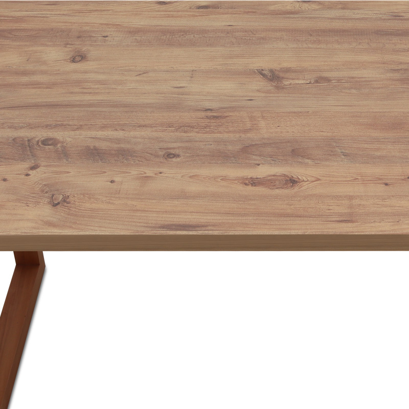 Τραπέζι Liora Megapap Mdf - ξύλινο χρώμα ακακίας 180x90x75εκ.