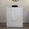 Γραφείο υποδοχής - reception Mezzo Megapap χρώμα λευκό 90x40x110εκ.
