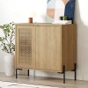 Μπουφές Naive Megapap χρώμα sapphire oak 80x40x80εκ.