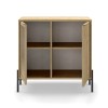 Μπουφές Naive Megapap χρώμα sapphire oak 80x40x80εκ.