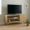 Έπιπλο τηλεόρασης Parma Megapap χρώμα sapphire oak 90x30x40εκ.