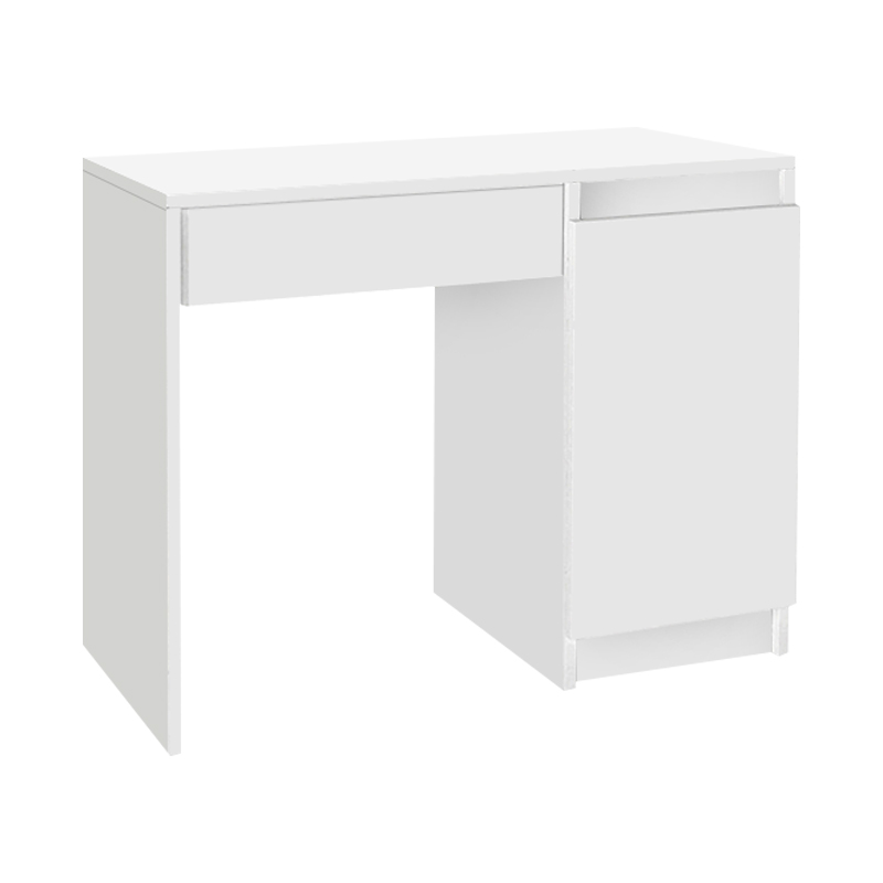 Τουαλέτα με καθρέπτη Huma Megapap χρώμα λευκό 90x45x118,2εκ.