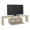 Έπιπλο τηλεόρασης Woodra Megapap χρώμα travertine 180x31,3x50,2εκ.