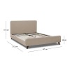 Απλίκα τοίχου Heart Megapap E27 MDF χρώμα μαύρο 47x12x40εκ.
