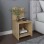 Κομοδίνο Ulman Megapap χρώμα sapphire oak 35x37x72εκ.