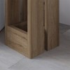 Τραπεζάκι βοηθητικό Tasos Megapap χρώμα sepet oak 30x30x50,3εκ.