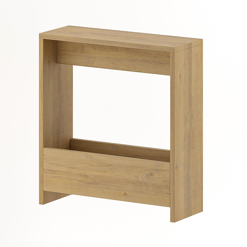 Τραπεζάκι βοηθητικό Simpi Megapap χρώμα sapphire oak 55x20x60εκ.