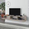 Έπιπλο τηλεόρασης επιτοίχιο Francy Megapap χρώμα sandstone 180x30x30εκ.