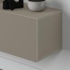 Έπιπλο τηλεόρασης επιτοίχιο Francy Megapap χρώμα sandstone 180x30x30εκ.