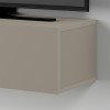 Έπιπλο τηλεόρασης επιτοίχιο Francy Megapap χρώμα sandstone 135x31,7x25εκ.