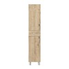 Ντουλάπι κουζίνας - μπάνιου Selina Megapap χρώμα sapphire oak 35x31x179εκ.