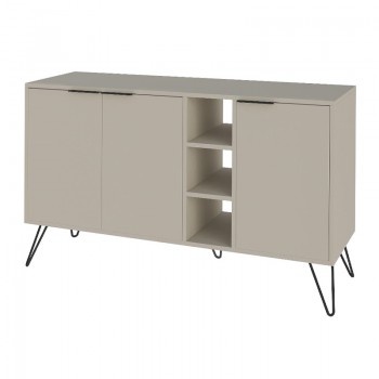 Μπουφές Clara Megapap χρώμα sandstone 142x35,6x83εκ.