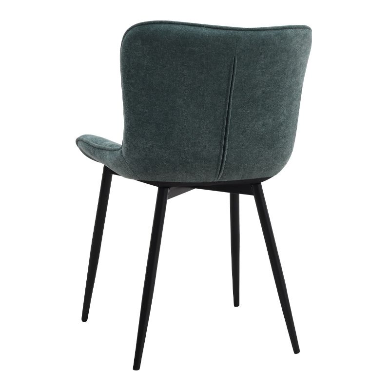 Σετ τραπεζαρία 5τμχ Darlen - Chiara Megapap χρώμα sapphire oak - πράσινο 125x72x74εκ.