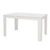 Σετ τραπεζαρία 5τμχ Darlen - Viva Megapap χρώμα λευκό - cappuccino 125x72x74εκ.