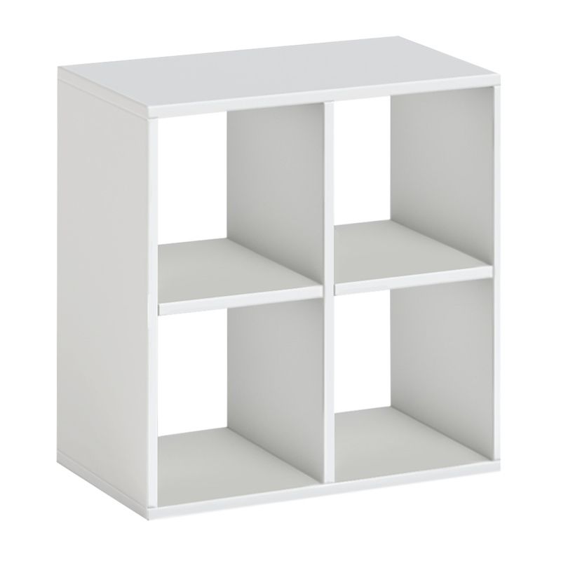 Βιβλιοθήκη Cube Megapap χρώμα λευκό 60x30x60εκ.