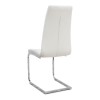 Σετ τραπεζαρία 5τμχ Darlen - Vela Megapap χρώμα sencron black - λευκό 125x72x74εκ.