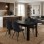 Σετ τραπεζαρία 5τμχ Darlen - Christy Megapap χρώμα sencron black - ανθρακί 125x72x74εκ.
