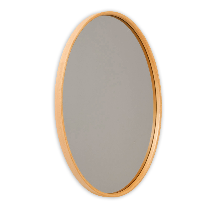 Καθρέπτης τοίχου Cloudy Megapap ξύλο χρώμα φυσικό οξιάς 45x4x60εκ.