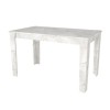 Σετ τραπεζαρία 5τμχ Darlen - Nova Megapap χρώμα λευκό εφέ μαρμάρου - cappuccino 125x72x74εκ.