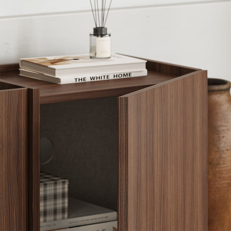 Έπιπλο τηλεόρασης Dorma Megapap χρώμα καρυδί 180x35x46,2εκ.