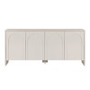 Μπουφές Aurelia Megapap χρώμα κρεμ 180x45x80εκ.