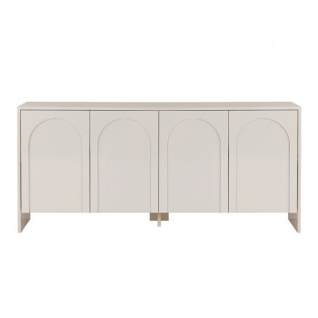 Μπουφές Aurelia Megapap χρώμα κρεμ 180x45x80εκ.
