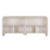 Μπουφές Aurelia Megapap χρώμα κρεμ 180x45x80εκ.