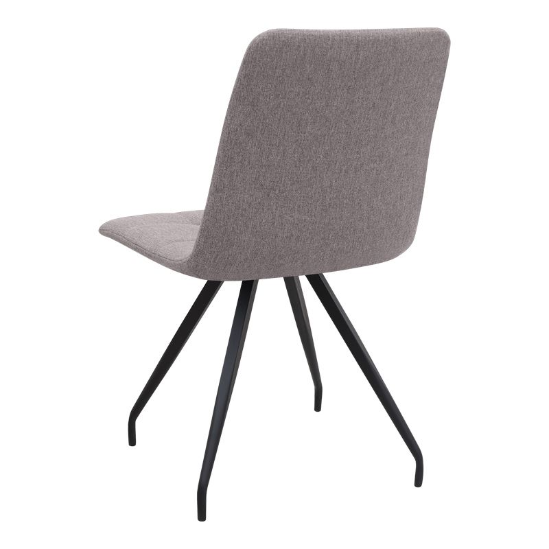 Σετ τραπεζαρία 5τμχ Darlen - Bianca Megapap χρώμα λευκό εφέ μαρμάρου - ανοιχτό μπεζ 125x72x74εκ.