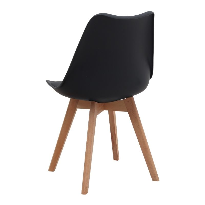 Σετ τραπεζαρία 5τμχ Bohema - Viva Megapap χρώμα ivory/sepet oak - μαύρο/φυσικό πόδι Ø90x77,7εκ.